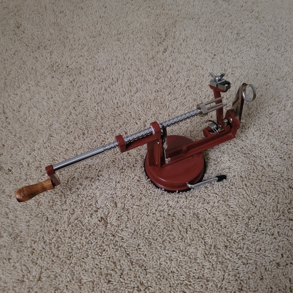 Sur La Table 3 In 1 Apple Tool Peel Core Slice Kitchen Gadgets - Picture 2 of 13